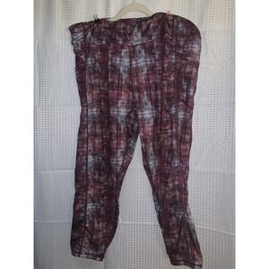 Pro Player Womens 3x Wicking Leggings‎ Purple Blue Designs